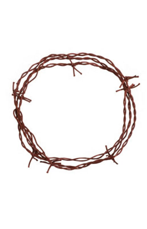 Image of I Love Fancy Dress Barbed Wire Halloween Garland - Pack Of 1