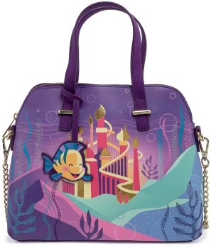 image of The Little Mermaid Loungefly - Ariel Castle Collection Handbag multicolor