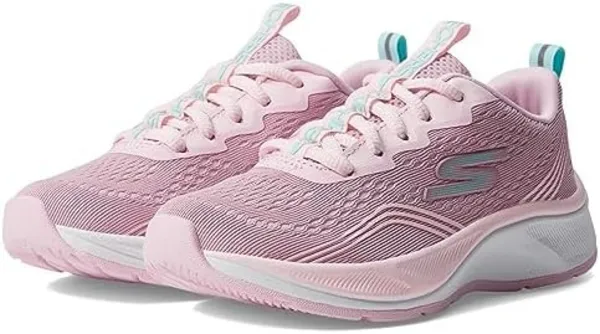 image of Skechers Girls Elite Sport Radiant Squad Cushioned Trainers UK Size 13 (EU 32) Light Pink SKE2153-LTPK-13