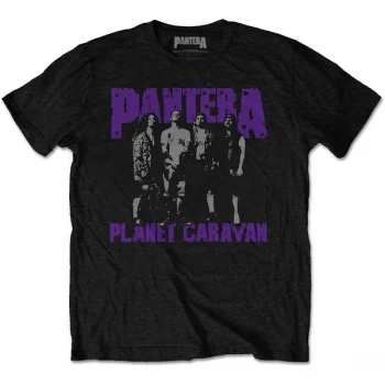 image of Pantera - Planet Caravan Mens XXX-Large T-Shirt - Black