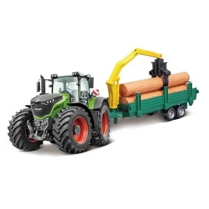 image of Fendt 1000 Vario & Tree Forwarder Tractor Model