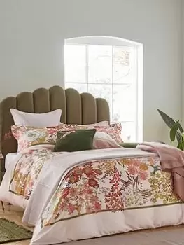 Image of Ted Baker Retro Hummingbird Duvet Cover 100% Cotton - Ks