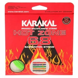 image of Karakal Hot Zone Badminton String - Green