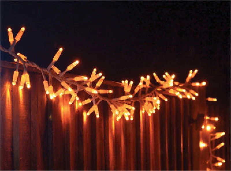 Image of Eagle Connect Cluster Lights White Rubber Ip65 Copper Gold 10M