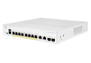 Image of Cisco CBS350-8FP-2G-EU network switch Managed L2/L3 Gigabit...