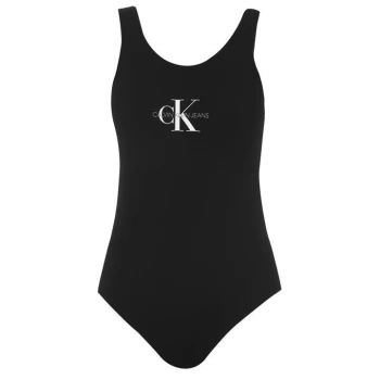 image of Calvin Klein Jeans Mono Bodysuit - Black