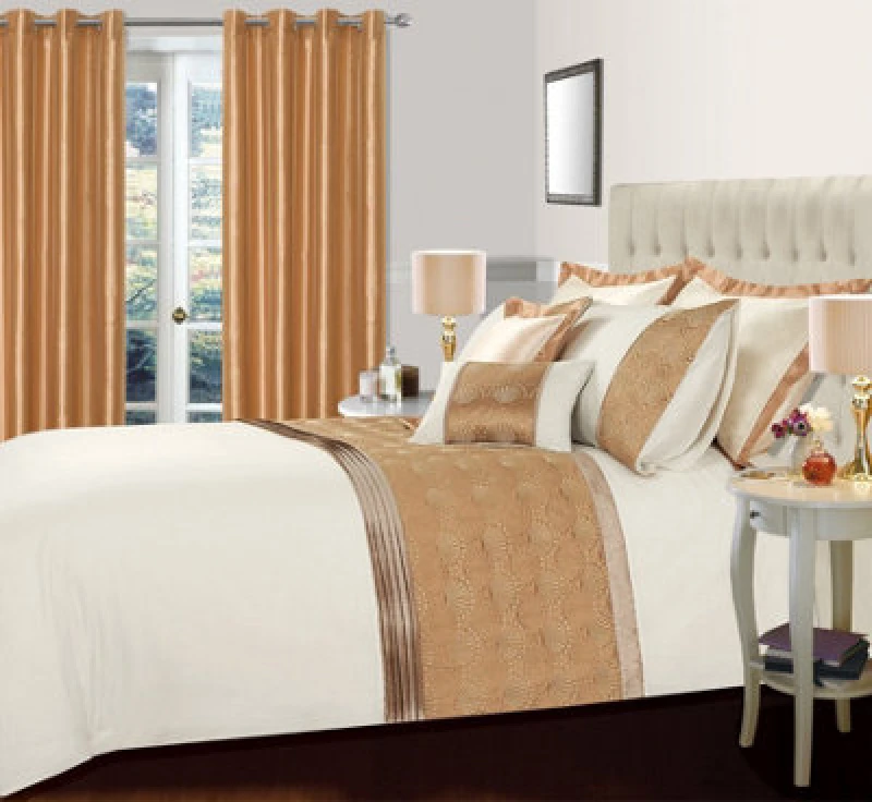 Image of Intimates Latte Valdez Duvet Cover And Pillowcase Set Single
