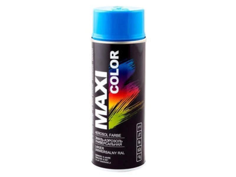 Image of Maxicolor Mx5015 Maxicolor Spray Gloss Sky Blue Ral5015 400Ml Mxcmx5015