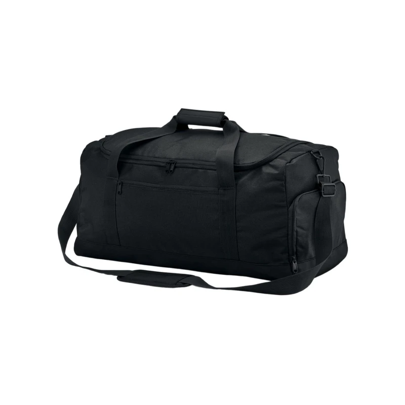 Image of Bagbase Mens Plain Training 35L Holdall in Black Male