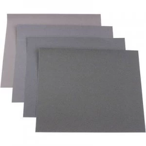 image of kwb 812329 Sandpaper sheet set Grit size 180, 240, 400, 600 (L x W) 280 mm x 230 mm 20 pc(s)