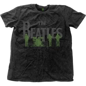 Image of The Beatles - Saville Row Line-Up Unisex Large T-Shirt - Black