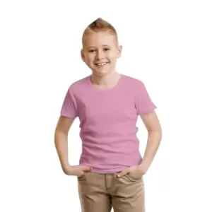 Image of Casual Classic Childrens/Kids Ringspun Tee (12-13 Years (152cm)) (Navy)