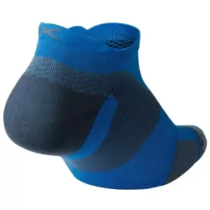 Image of 2XU Vectr Merino Light No Show Sock - Blue