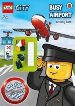 Image of Lego City Busy Airport Activity Book with Minifigure Paperback