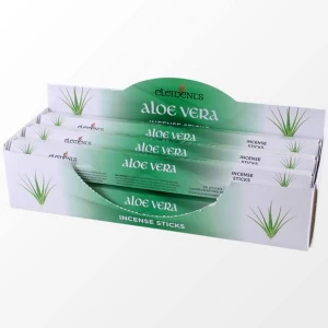 image of 6 Packs of Elements Aloe Vera Incense Sticks