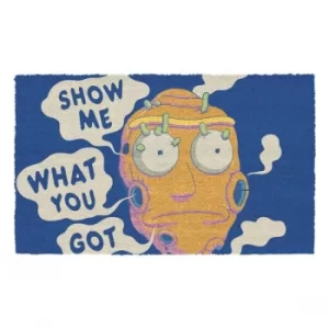 image of Rick & Morty Doormat Show Me What You Got 40 x 60 cm