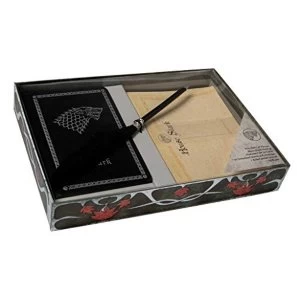 Image of Game of Thrones House Stark: Desktop Stationery Set (With Pen) Kit 2018