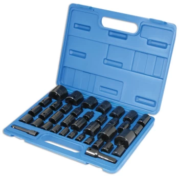 image of Laser Tools 3288 Socket Set Impact 3/8"D & 1/2"D 37pc