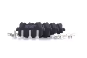 Image of RIDEX Brake pad set VW,AUDI,SKODA 402B0642 3C0698451A,3C0698451C,1K0698451G 3AA698451,3C0698451A,3C0698451C,3C0698451D,3C0698451E,3C0698451F,5N0698451