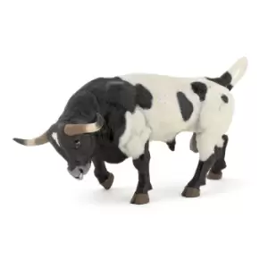 image of Papo Farmyard Friends Texan Bull Toy Figure, 3 Years or Above,...