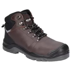 Image of Amblers AS203 Mens Laymore Leather Safety Boot (10 UK) (Brown)