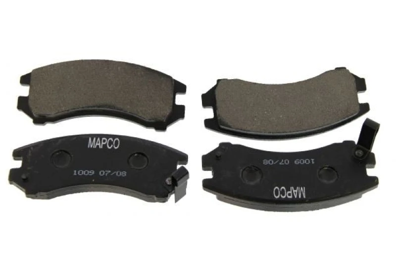 Image of MAPCO 6437 Brake pad set Front Axle, incl. wear warning contact Brake Pad Set,disc brake (402)
