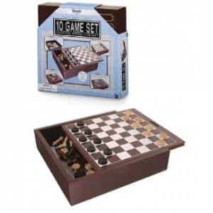 image of Premium Wood 10 Game Set