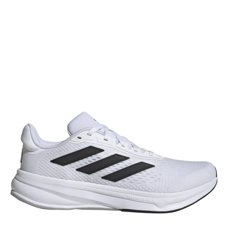 Image of adidas Mens Response Super M Runners Wht/Blk/Silver male 7.5 (41.3)