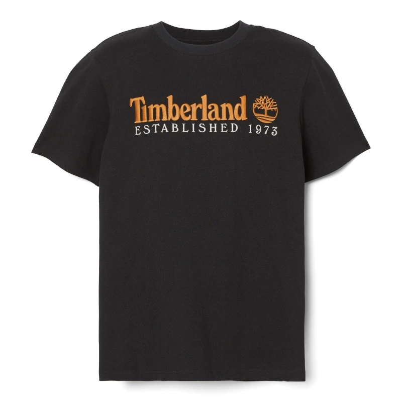 Image of Timberland Heritage T Shirt - Black S