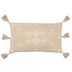 Image of Folis Cushion Stone / 30 x 50cm / Polyester Filled