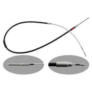 Image of Cable parking brake 28737 by Febi Bilstein
