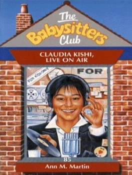 Image of Claudia Kishi Live on Air by Ann M Martin Paperback