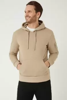 Image of Mens Zip Sleeve Hoodie