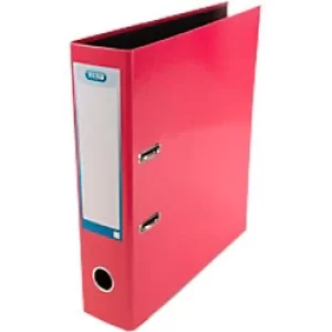 Image of ELBA Lever Arch File Classy 70 mm Glossy Paper, Cardboard 2 ring A4 Pink