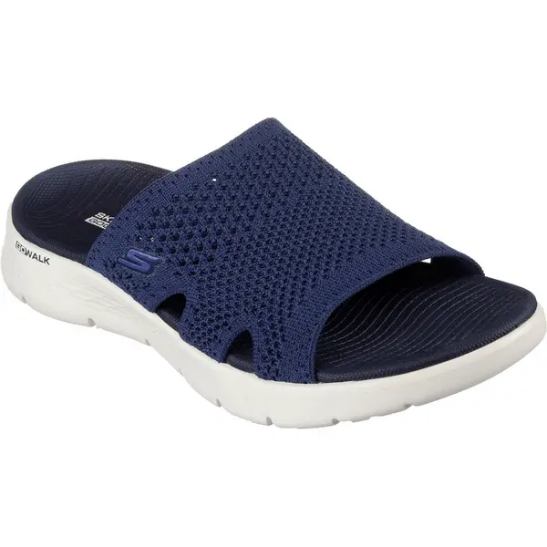 Image of Skechers Womens GO WALK Flex Elation Comfort Slide Sandals UK Size 5 (EU 38) NAVY SKE2256-NVY-5