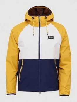 Image of Penfield Penfield Echora Hooded Jacket - Yellow/Navy/Yellow, Size XL, Men
