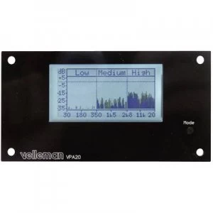 Image of Whadda K8098 Audio analyser Assembly kit 12 V DC