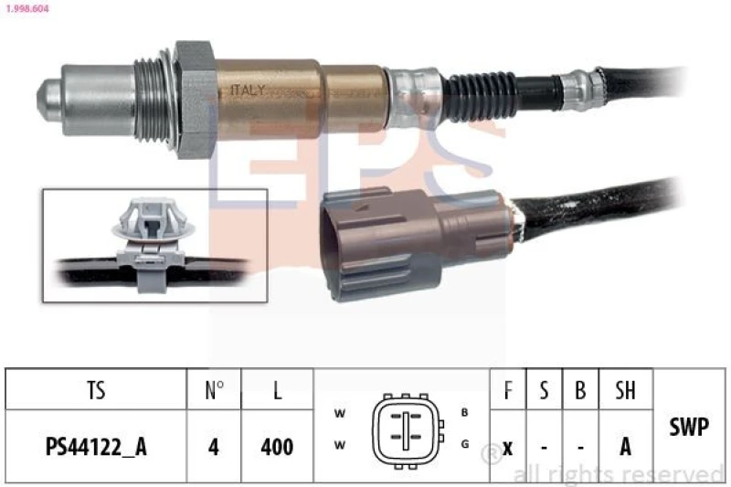 Image of EPS Lambda sensor EPS 1.998.604