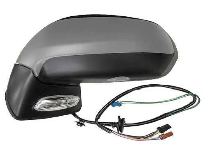 Image of ALKAR 6129858 Wing mirror Left, Electric, with Peripheral Lighting, Grained Outside Mirror (50)