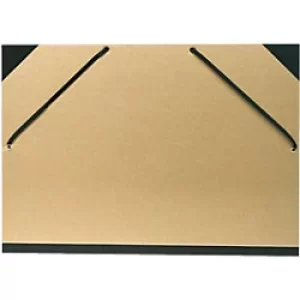 Image of Exacompta Kraft Art Folder, A3, Brown, Pack of 10