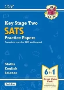 Image of New KS2 Complete SATS Practice Papers Pack 2: Science, Maths & English (for the 2022 tests)