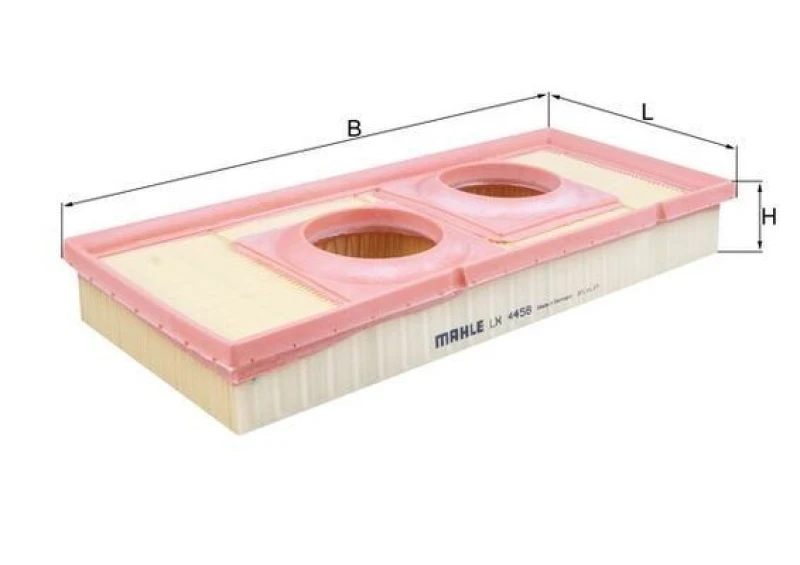 Image of Air filter MAHLE LX 4458