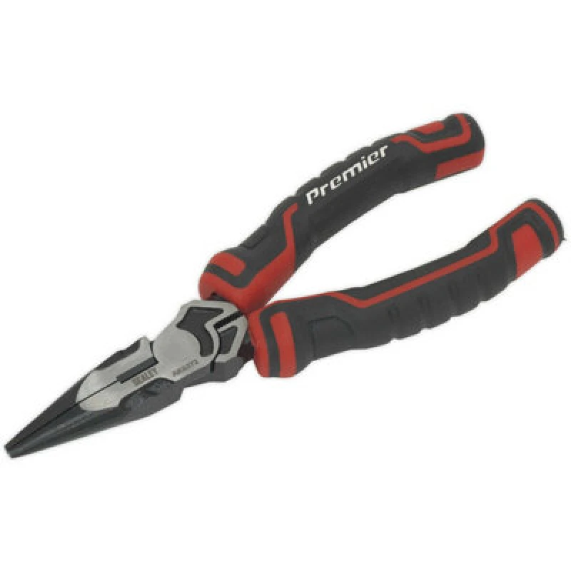 Image of Loops 160mm Long Nose Pliers - High Leverage - Serrated Jaws - Corrosion Resistant Multi