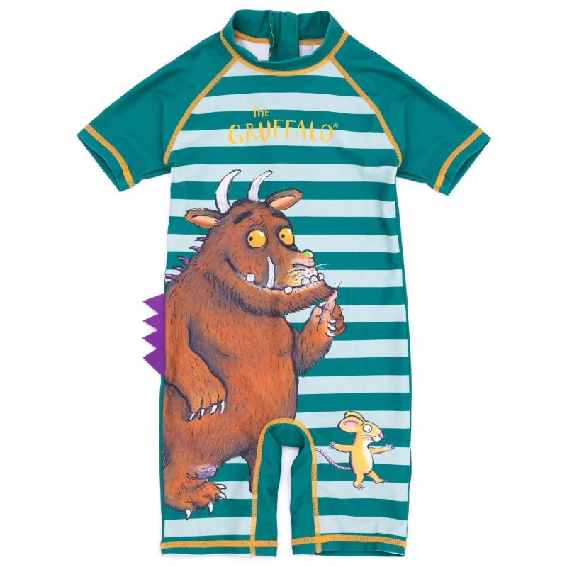 Image of Gruffalo & Friends 1 Piece Surf Suit Green