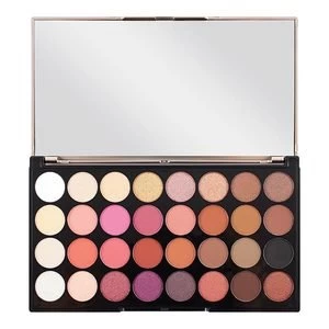 image of Makeup Revolution Ultra 32 Eyeshadow Palette Flawless 4 Multi