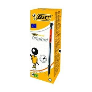 Bic Matic Original Mechanical Pencil Medium 0.7mm Pack of 12 820959