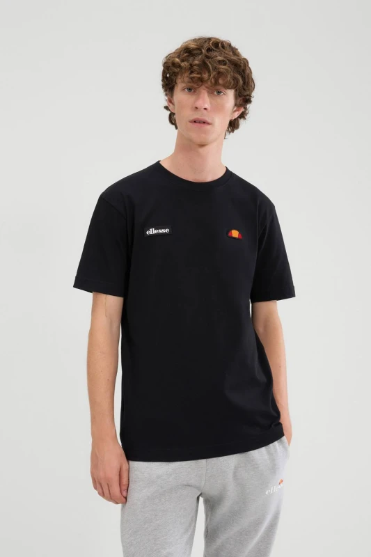 Image of Ellesse Mens Floran Tee in Black Size: Large Black Male L