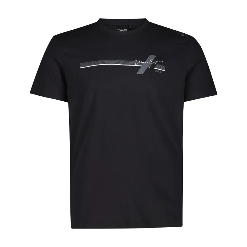 Image of CMP Tropical print T-Shirt CMP Noir Male 3XL