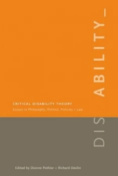 Image of Critical Disability Theory by Dianne Pothier Paperback