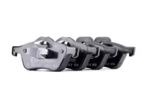 Image of ATE Brake pad set MINI 13.0460-7161.2 34111503076,34112167233,34112167235 34116761287,34116765446,34116770332